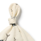 Wilson & Frenchy - Woolly Whales Organic Knot Hat