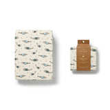 Wilson & Frenchy - Woolly Whales Organic Bassinet Sheet