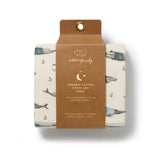 Wilson & Frenchy - Woolly Whales Organic Cot Sheet