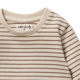 Wilson & Frenchy - Nutmeg Stripe Organic Waffle Set