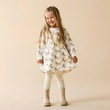 Wilson & Frenchy - Buttermilk Organic Ribbed Tights