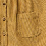 Wilson & Frenchy - Amber Glow Organic Cord Dress