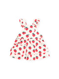 Huxbaby - Strawberry Tiered Pinafore