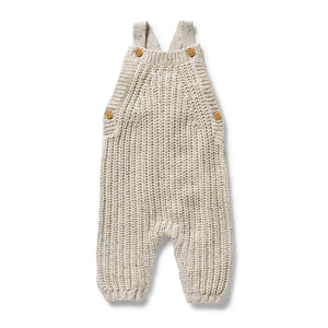 Wilson & Frenchy - Cookie and Cream Organic Knitted Overall