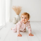 Confetti Kidz - Whimsical Whale - Bamboo Zipsuit