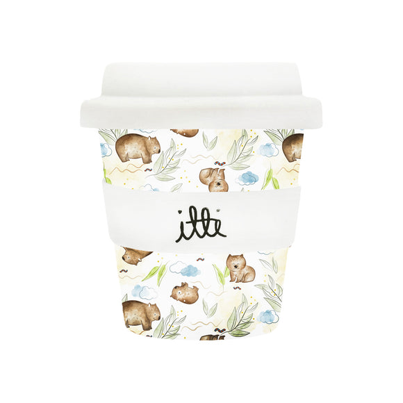 itti - Bamboo Baby Cino Cup + 2 Straws - Womble