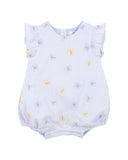 Bebe - LIBBY EMBROIDERED BUTTERFLY ROMPER