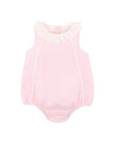 Bebe - WILLA STRIPE LACE COLLAR BODYSUIT