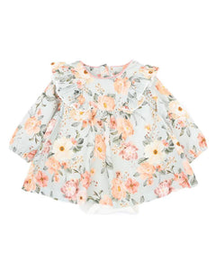 Bebe - LYLA PRINT OVERLAY DRESS