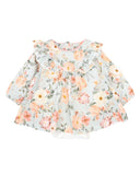 Bebe - LYLA PRINT OVERLAY DRESS