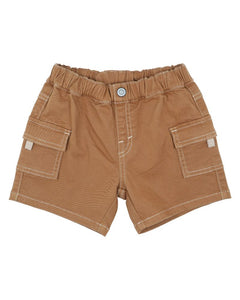 Fox & Finch - Caramel Patch Shorts 3-7yrs