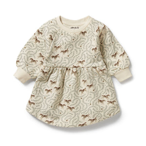 Wilson & Frenchy - Trixie Horse Organic Terry Sweat Dress