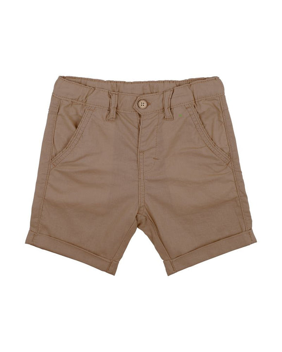 Bebe - Mocha Linen Blend Shorts