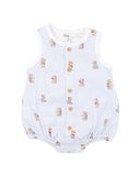 Bebe - BRADY STRIPE ORGANIC BUTTON UP BODYSUIT