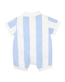 Bebe - MAX WIDE STRIPE RUGBY ROMPER