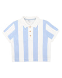 Bebe - MAX WIDE STRIPE RUGBY POLO