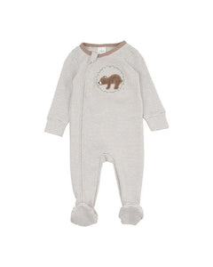Bebe - MATEO STRIPE LS ZIP ONESIE