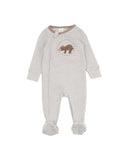 Bebe - MATEO STRIPE LS ZIP ONESIE