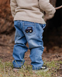 Bebe - HUNTER DENIM PULL ON JEANS