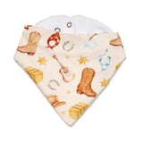 Snuggle Hunny - Dribble Bib - Cowboys