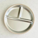 Cuddle Bug & Co - Cuddle Bug & Co Stainless Steel Suction Plate Almond