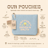 Enjoy The View - Small Beach Pouch 22cm (8.5") | Salty | Surf Shop Accessory