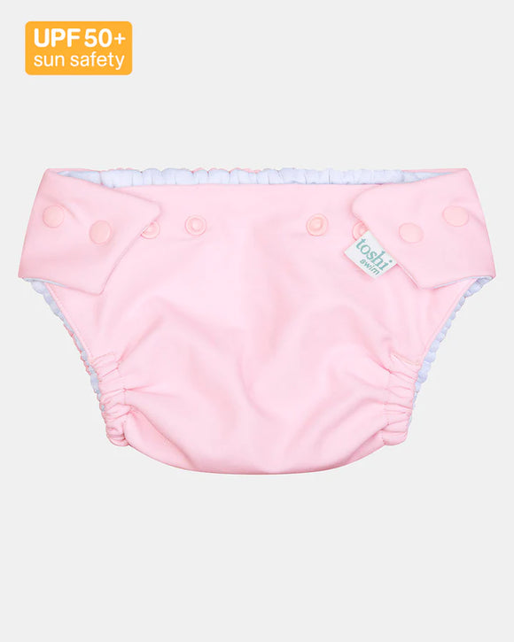 Toshi - Swim Baby Nappy Solid - Blossom