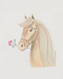 Bebe - WINNIE HORSE ORGANIC LS TEE 3-7 YRS