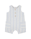 Fox & Finch - Puffin Stripe Romper