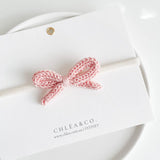 Chlea & Co - Soleil Bow Crochet Headband