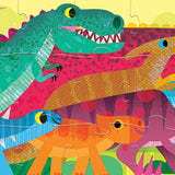 Crocodile Creek - Super Duper Long Puzzle 60 Pc - Dino World