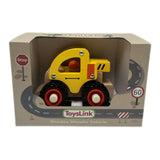 ToysLink - Wooden Wheelie Bulldozer Toy Car