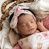Snuggle Hunny - Organic Topknot - Boots & Bows