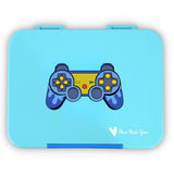Mum Made Yum - Bento Lunchbox (Large) - Light Blue Gamer