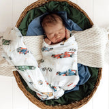 Snuggle Hunny - Little Racers Organic Muslin Wrap