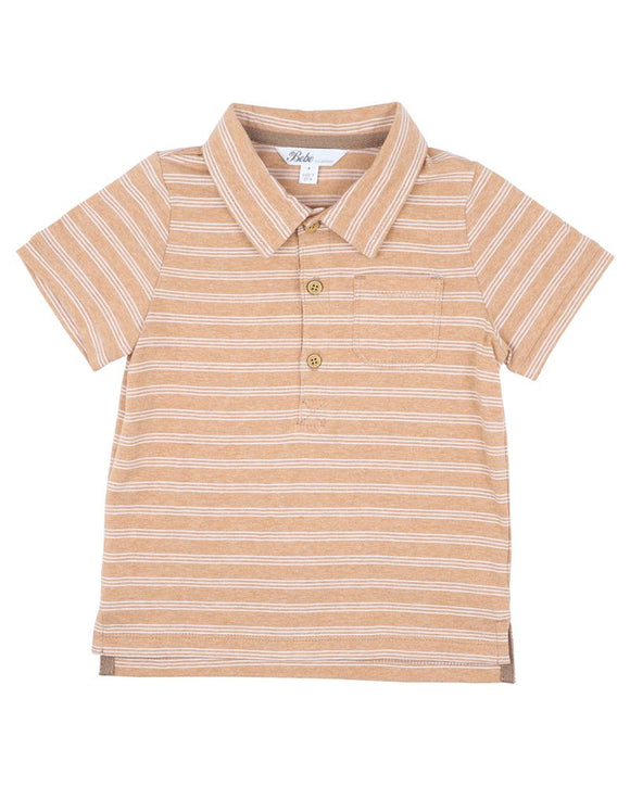 Bebe - Finley Stripe Polo