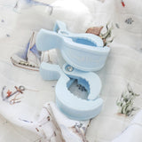 Snuggle Hunny - Pram Clip Pair - Baby Blue