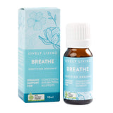 Lively Living - Breathe Essential Oil 10ml Certified Organic