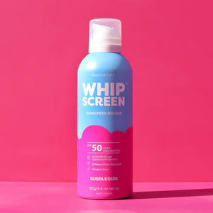 Barefoot Labs - WhipScreen™ SPF50 Sunscreen Mousse - Bubblegum Scent