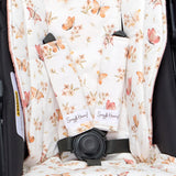 Snuggle Hunny - Butterfly Universal Reversible Pram Strap Covers