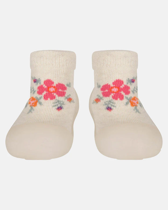 Toshi - Organic Hybrid Walking Socks Jacquard - Louisa