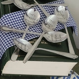 Samantha's Studio - "Let's Spoon Forever" Quote Cutlery (Spoon), Stamped Cutlery