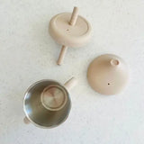 Cuddle Bug & Co - Cuddle Bug & Co Stainless Sippy Cup Almond