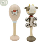 Onya Kids - 2pcs Farm Music Set-Cow