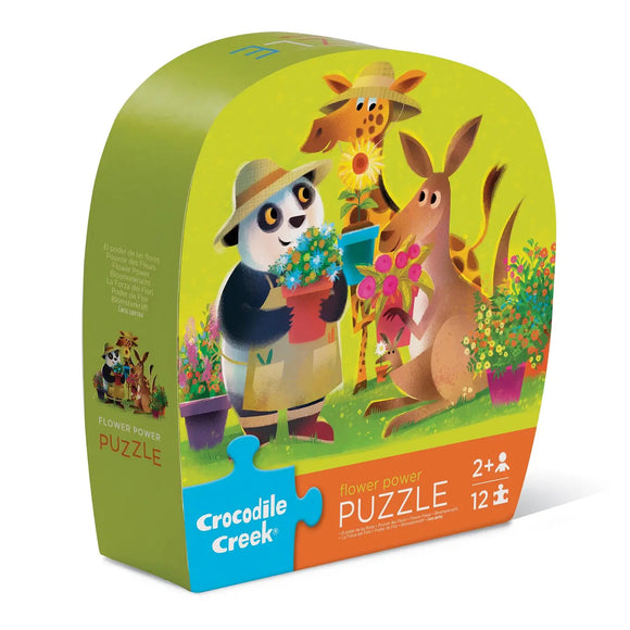 Crocodile Creek - Mini Puzzle 12 Pc - Flower Power