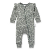 Aster & Oak - Mia Floral Zip Romper