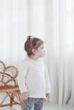 Aster & Oak - Ivory Pointelle LS Top