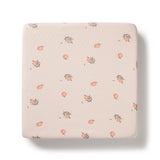 Wilson & Frenchy - Peaches Organic Pointelle Cot Sheet