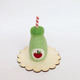 SALLI COLLECTIVE - Felt Dolly Drinks - Apple Juice