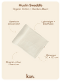 Kiin - Organic Muslin Swaddle